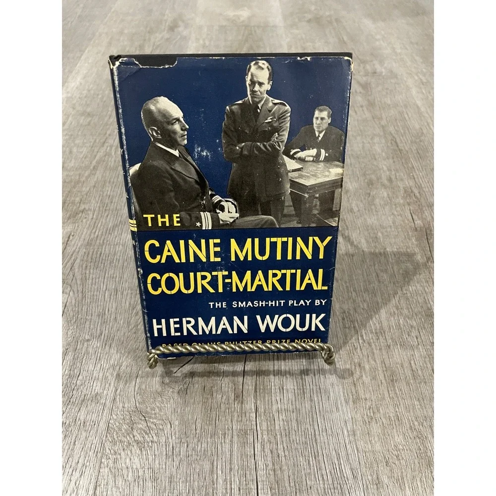 Vintage The Caine Mutiny Court-Martial:‎ A Play by Herman Wouk (1954, Hardcover)